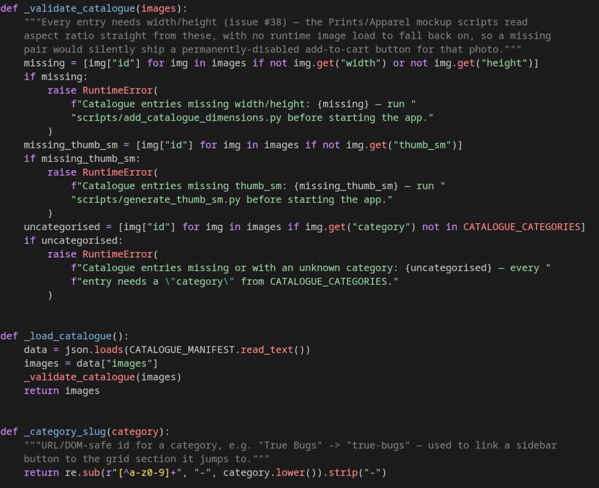 A Python source file, part of the dudus-app catalogue validation